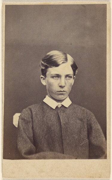 Unknown, [Unidentified boy, seated]