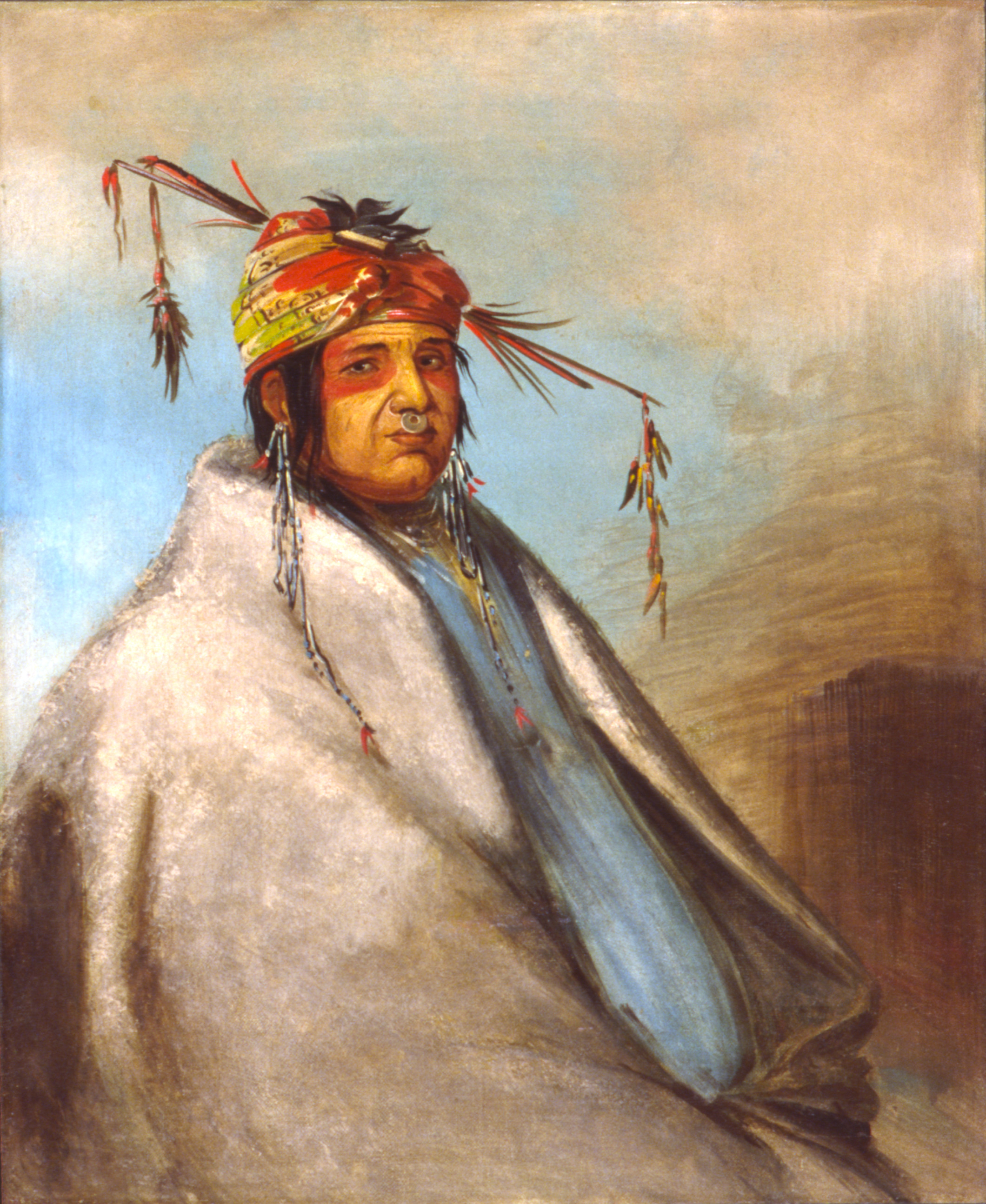 George Catlin, Non-on-dá-gon, a Chief