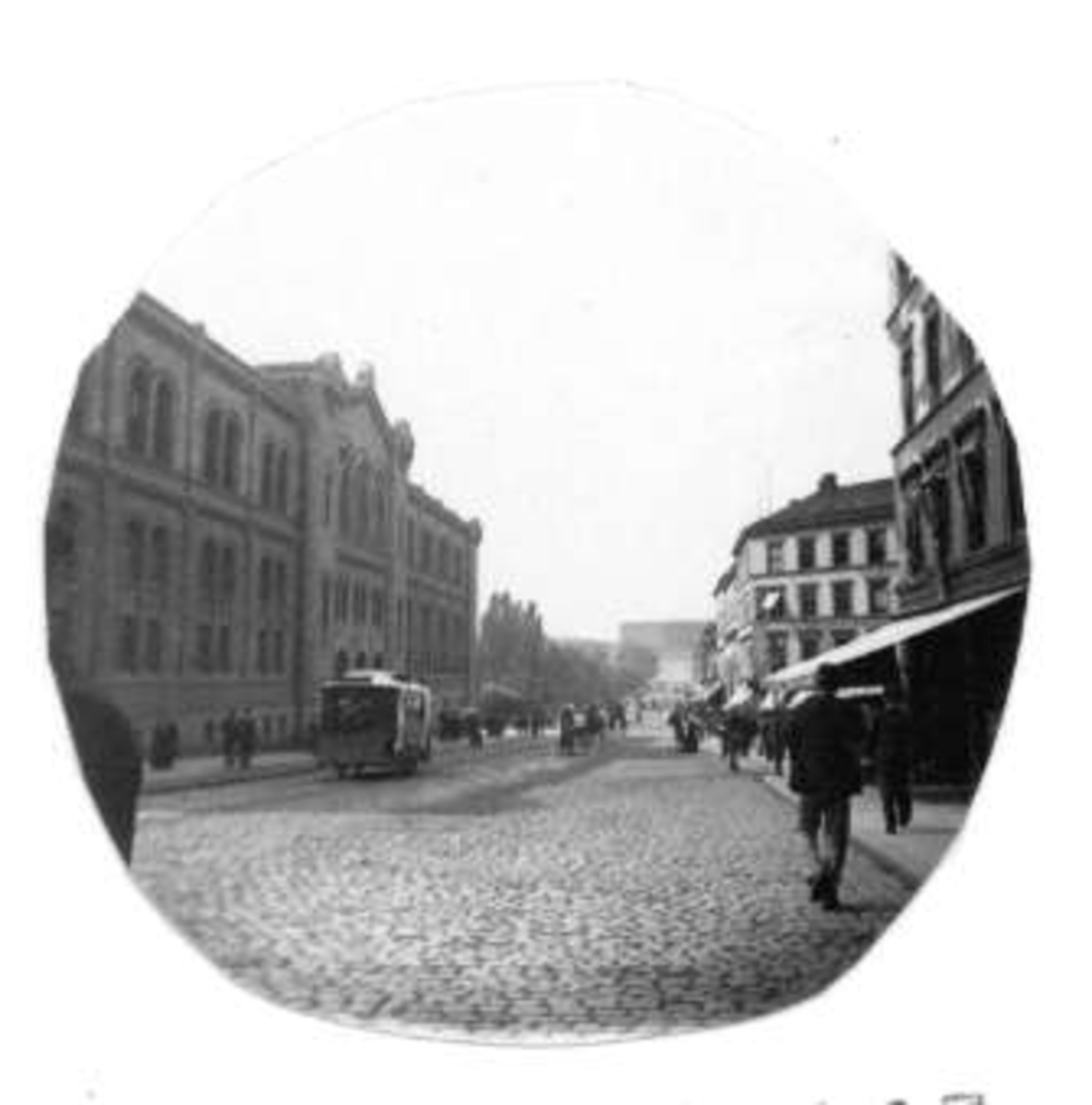 Fredrik Carl Mülertz Størmer, Karl Johans gate, Oslo 1893-97. Ved Stortinget.