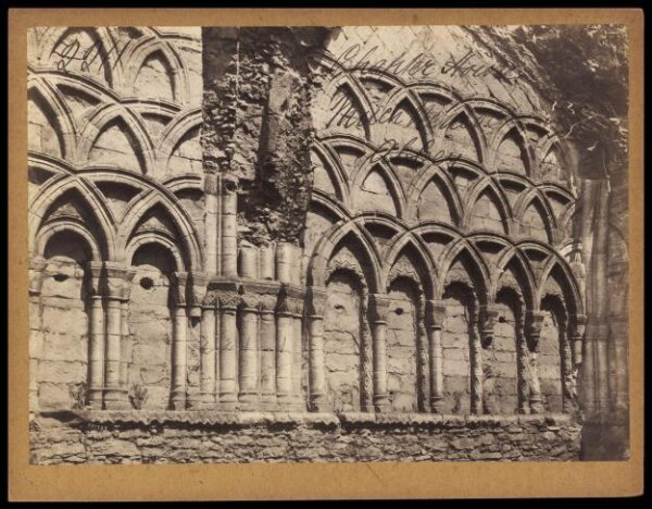 Francis Frith, Chapter House.  Much Wenlock Abbey