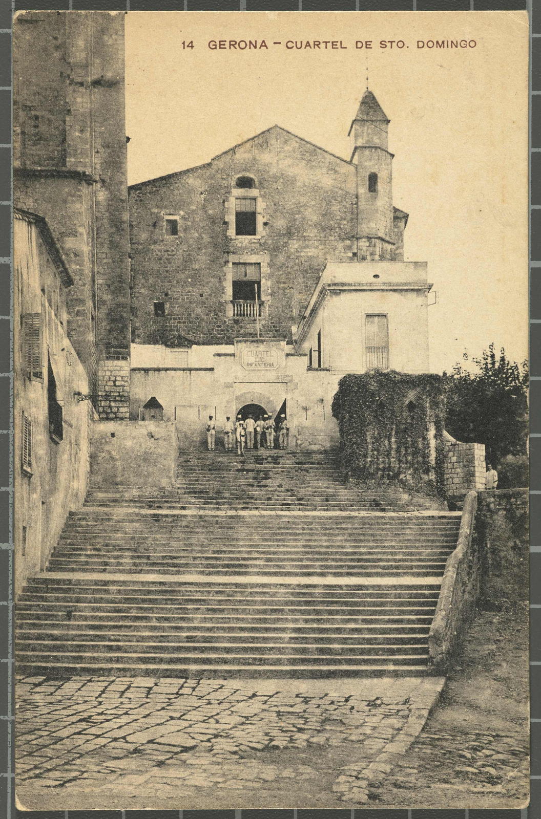 Desconegut, 14. Gerona- Cuartel de Sto. Domingo.