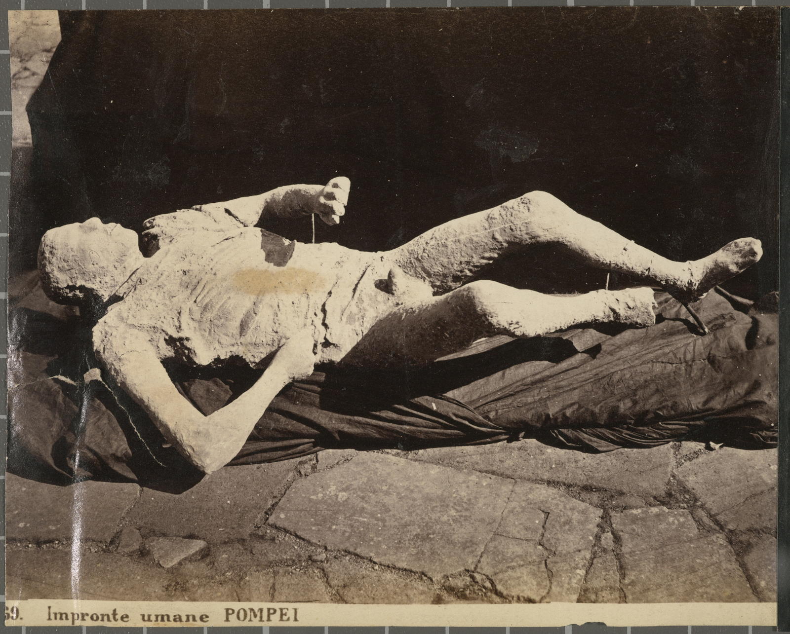 Desconegut, Impronte Umane Pompei