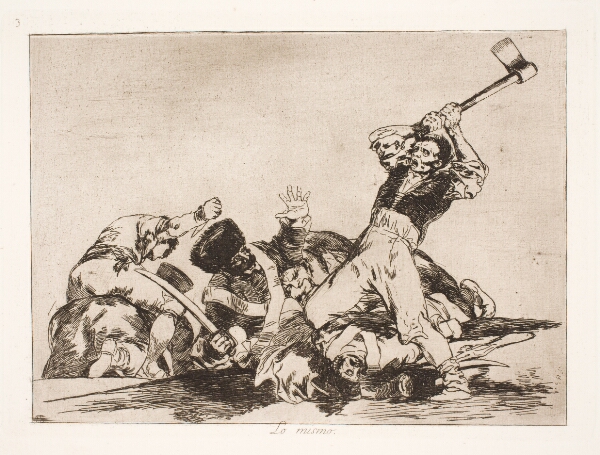 Francisco de Goya, Det samme (3)