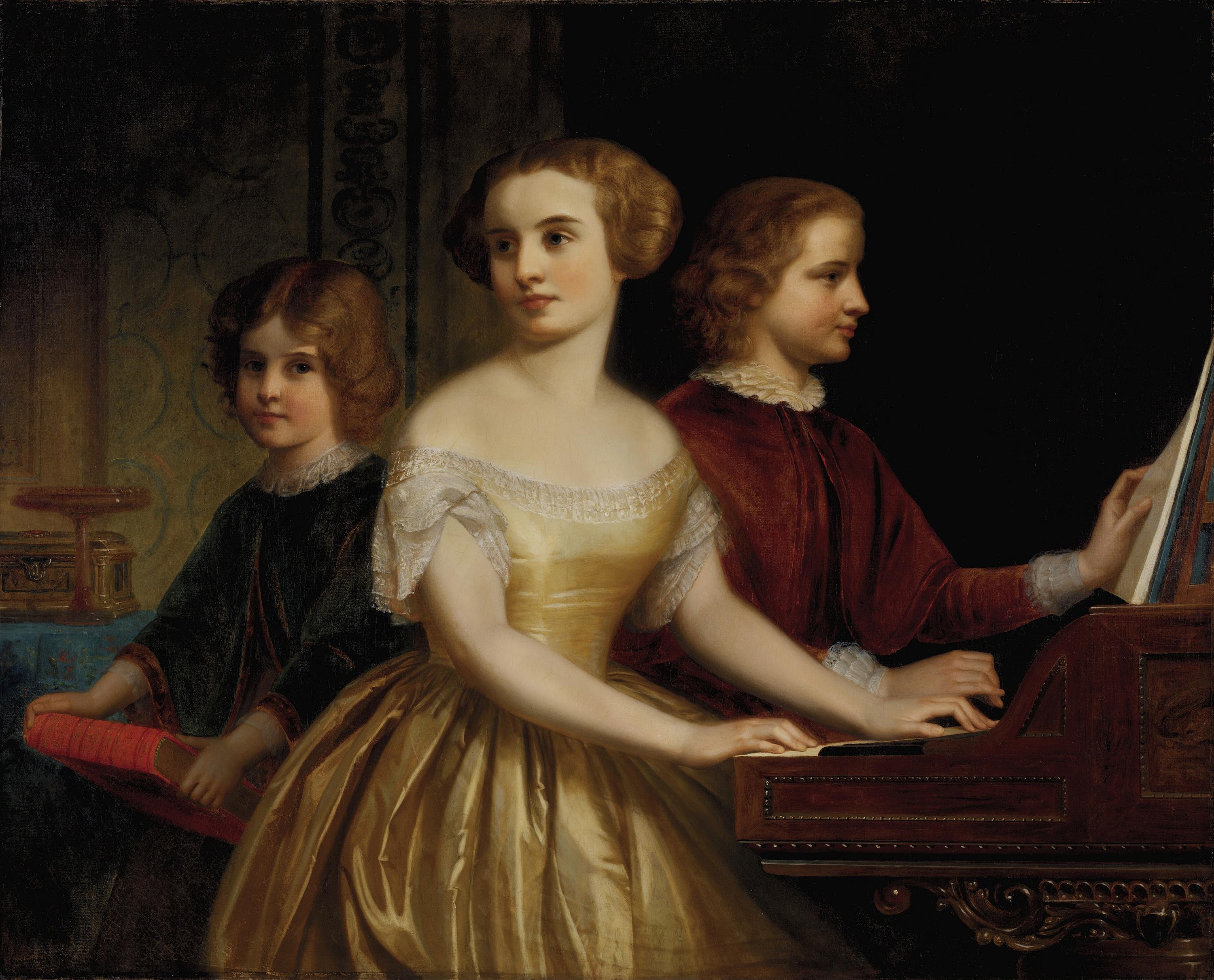 Thomas P. Rossiter, The Parmly Sisters