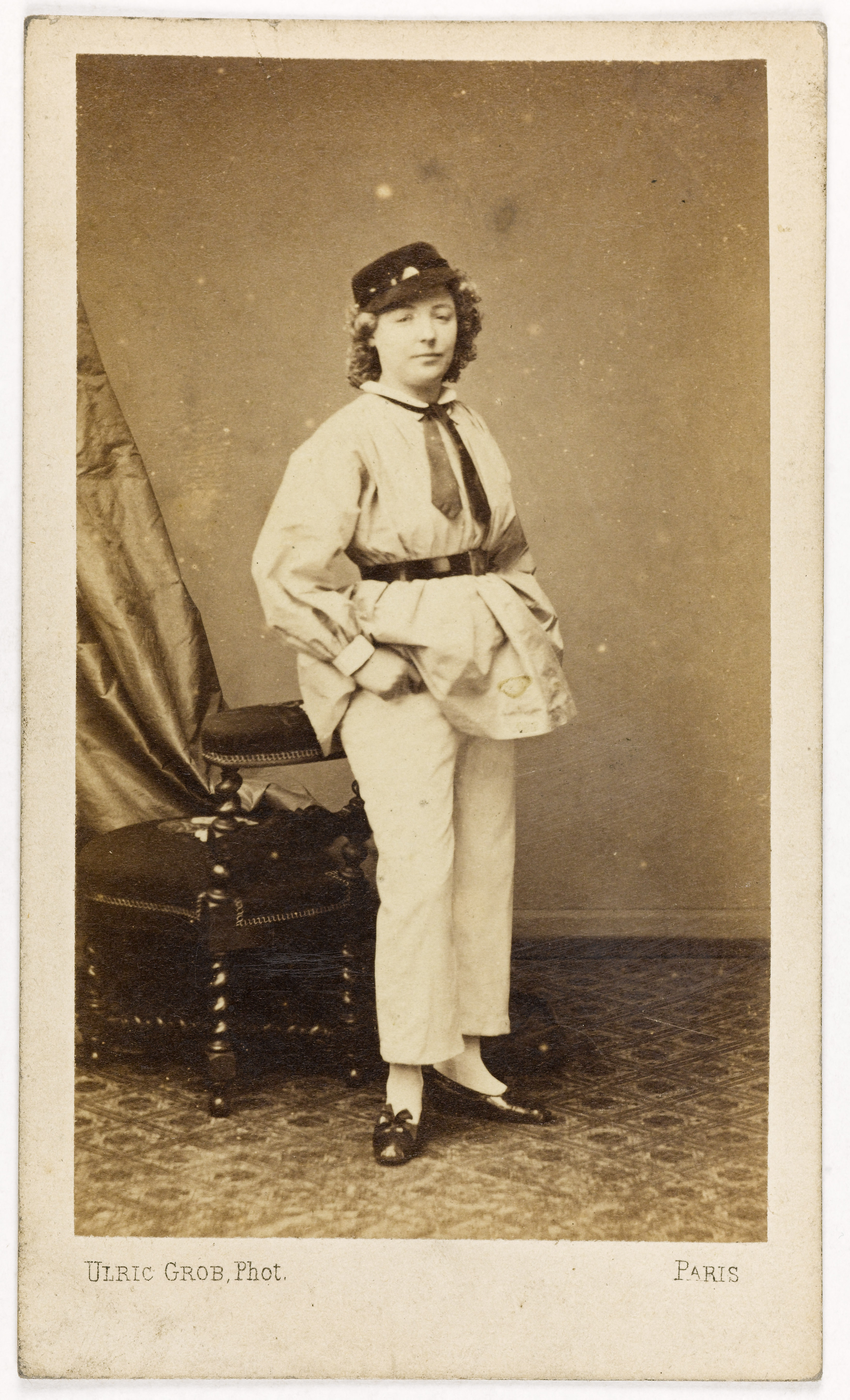 Ulric Grob, Portrait de Mlle Lucile Tostée, actrice