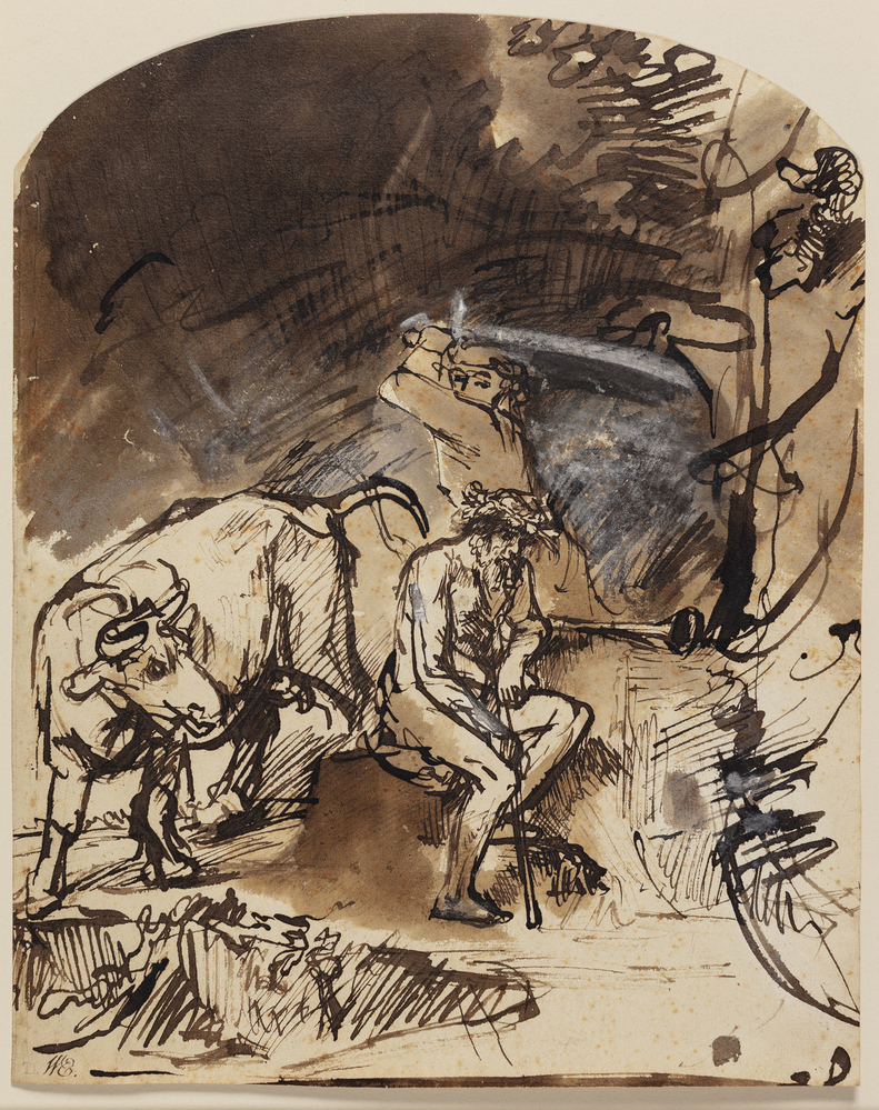 Rembrandt van Rijn, Merkur dræber Argus