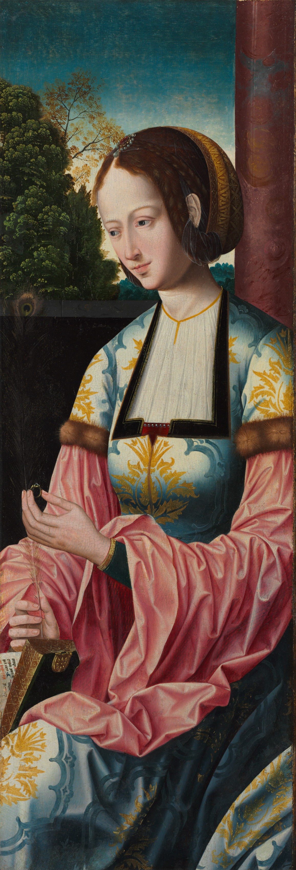 Master of the Holy Blood, Saint Barbara