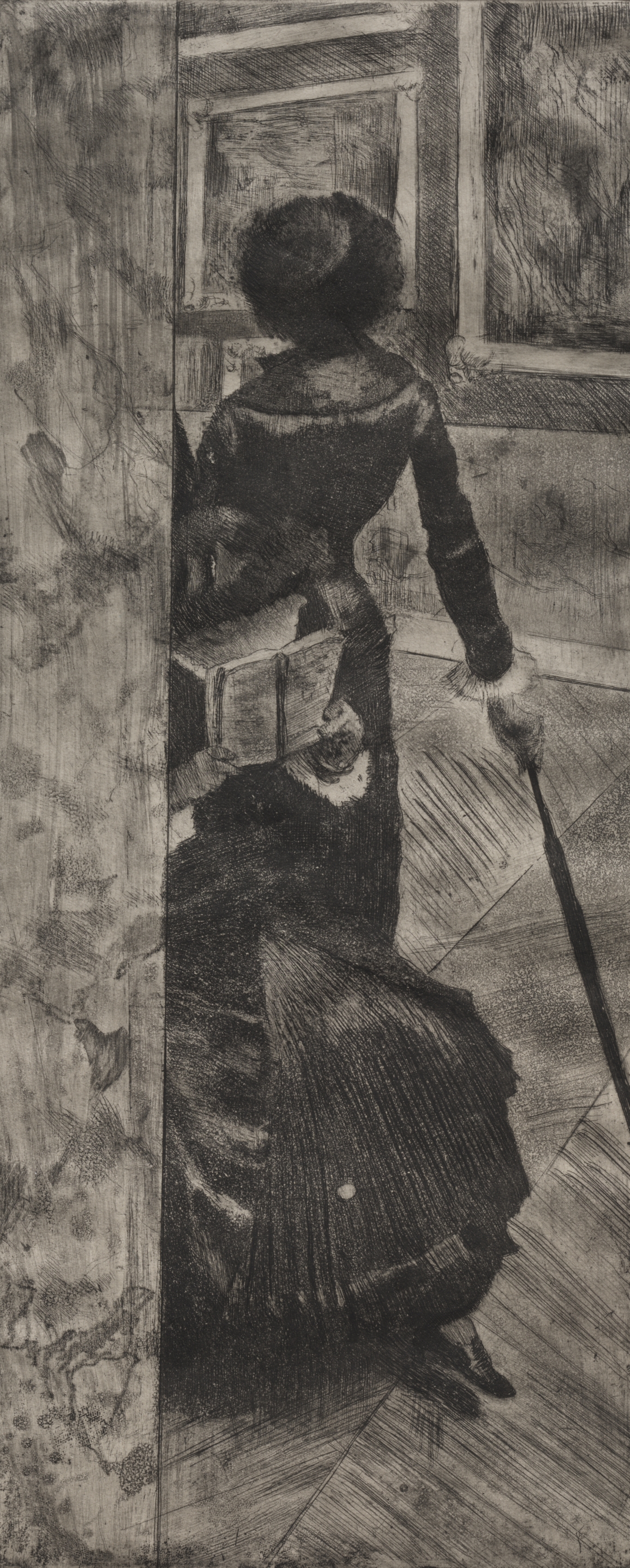 Edgar Degas, Mary Cassatt at the Louvre:  The Paintings Gallery