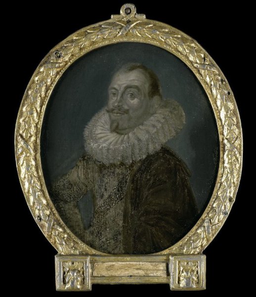 Arnoud van Halen, Portrait of Theodorus Rodenburgh, Diplomat and Dramatic Poet