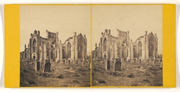 George Washington Wilson, Melrose Abbey, from the S.E.