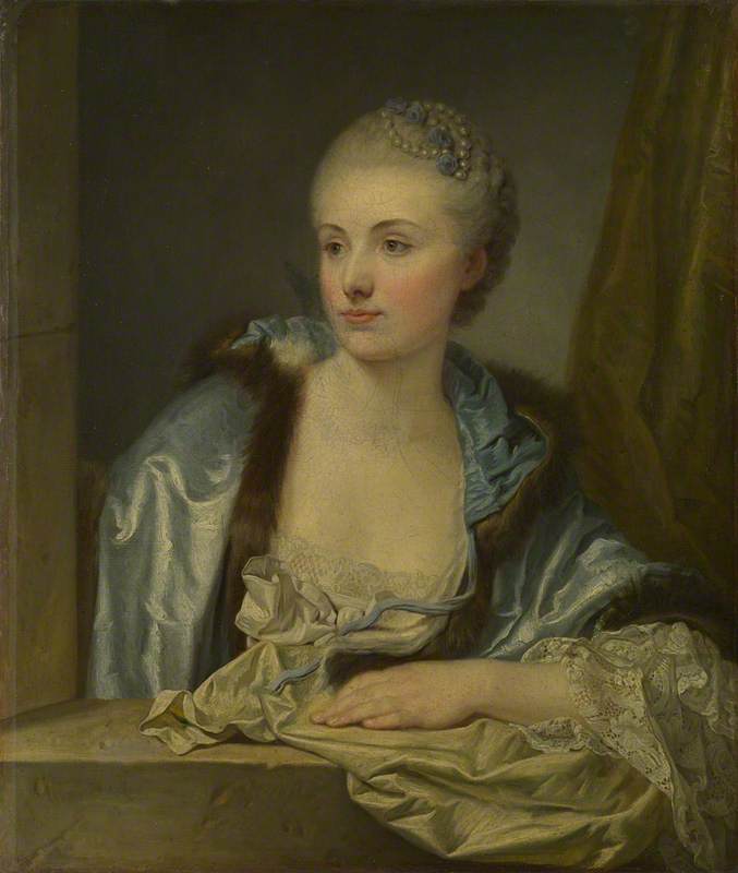 Jean-Baptiste Greuze, Portrait of a Lady (Madame de Gléon?)