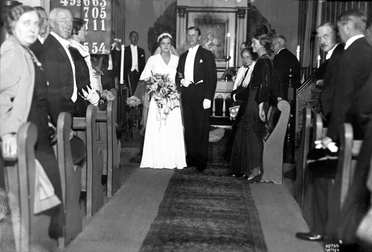 Anders Beer Wilse, Prot: Fearnley bryllup Hakadals kirke