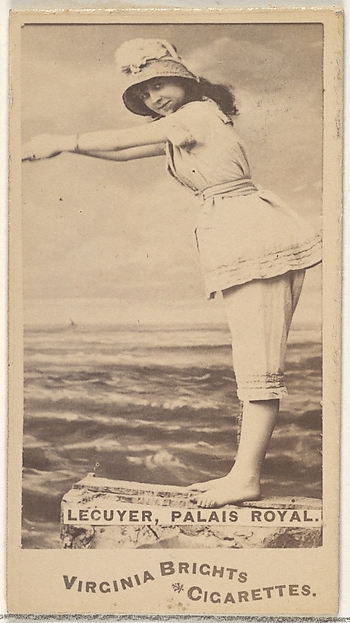 Allen & Ginter, Lecuyer, Palais Royal, from the Actors and Actresses series (N45, Type 1) for Virginia Brights Cigarettes