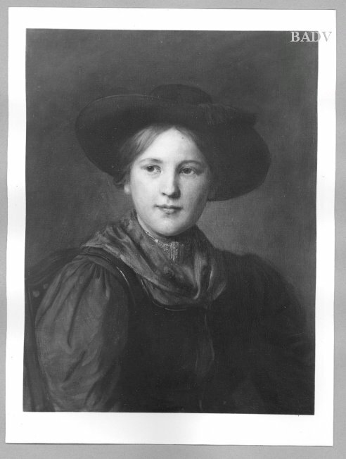 Franz Defregger, Bildnis eines Bauernmädchens