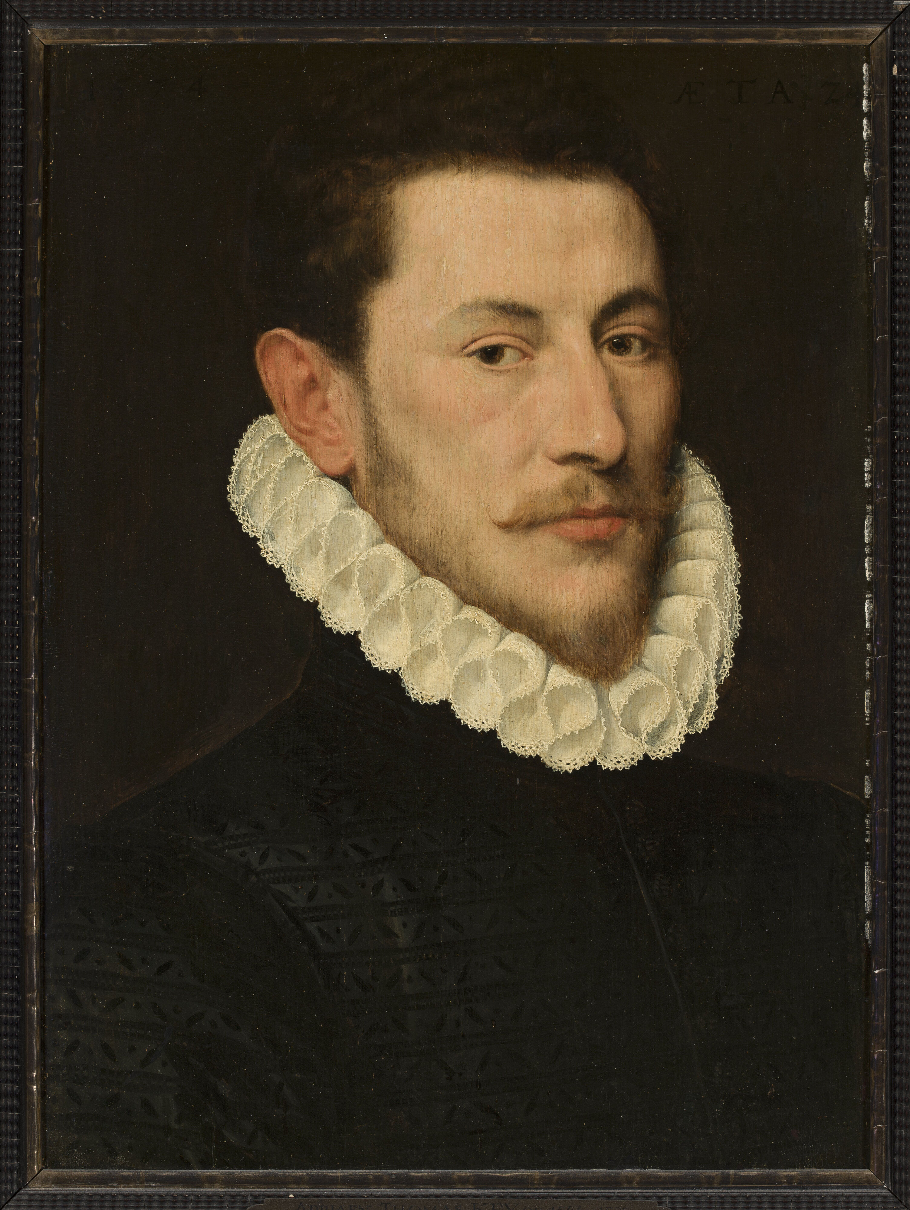 Adriaen Thomasz. Key, Portrait of a young man