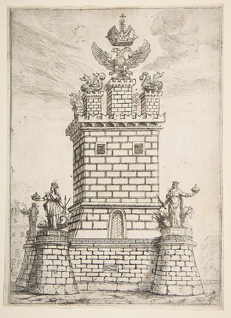 Claude Lorrain (Claude Gellée), The Square Tower