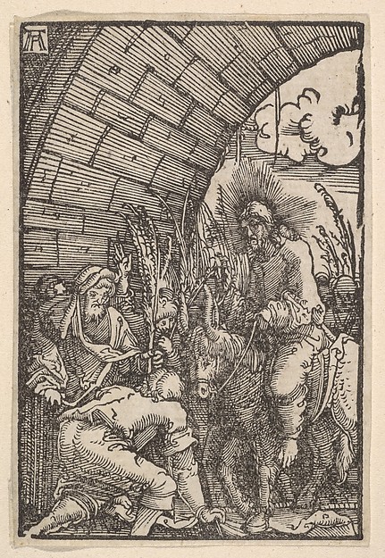 Albrecht Altdorfer, Entry into Jerusalem, from "The Fall and Salvation of Mankind Through the Life and Passion of Christ"