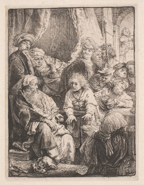 Rembrandt van Rijn, Josef fortæller sine drømme