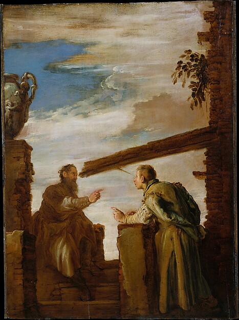 Domenico Fetti, The Parable of the Mote and the Beam