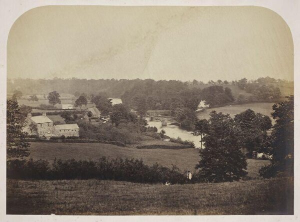 Roger Fenton, Double bridge on the Hodder