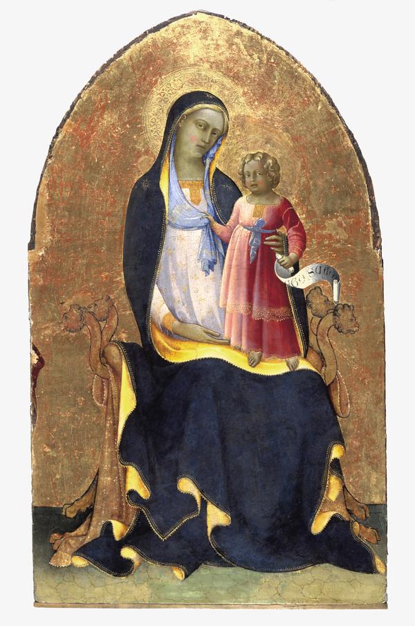 Lorenzo Monaco, The Virgin and Child Enthroned
