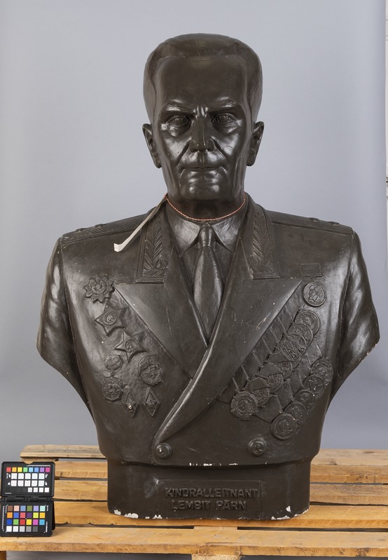 unknown (author), Portrait of Lieutenant General Lembit Pärna