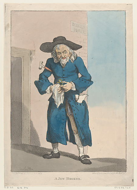 Thomas Rowlandson, A Jew Broker