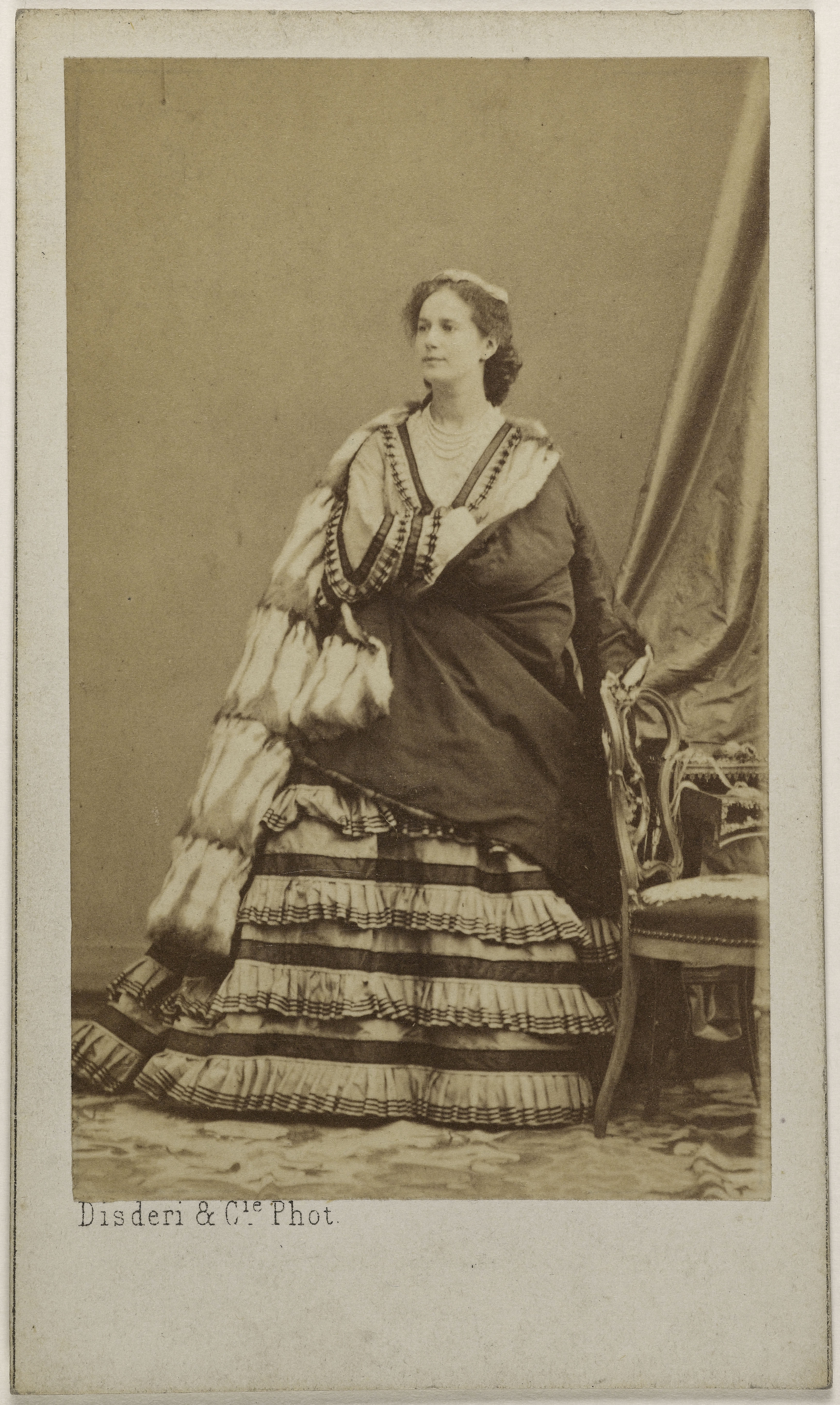 Disderi & Cie, Portrait de Bellanger, Marguerite, (Justine Lebœuf, dite), (1838-1886), (actrice)