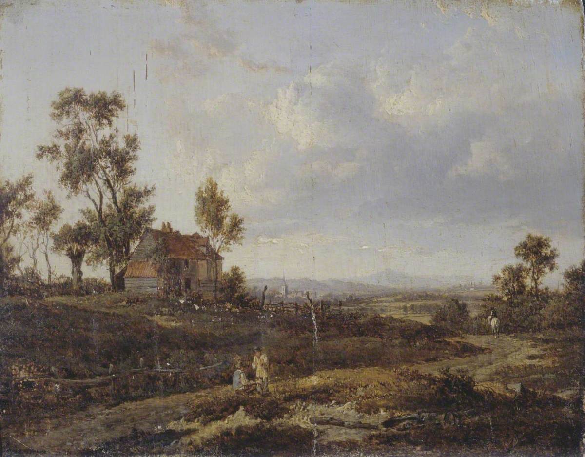 Patrick Nasmyth, Landscape with a Cottage