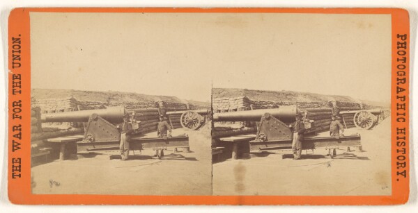 Edward and Henry T. Anthony & Co., Ft. Brady, James River, Va. View showing part of Battery.