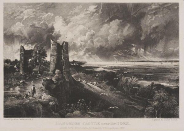 Constable, John RA, HADLEIGH CASTLE near the NORE