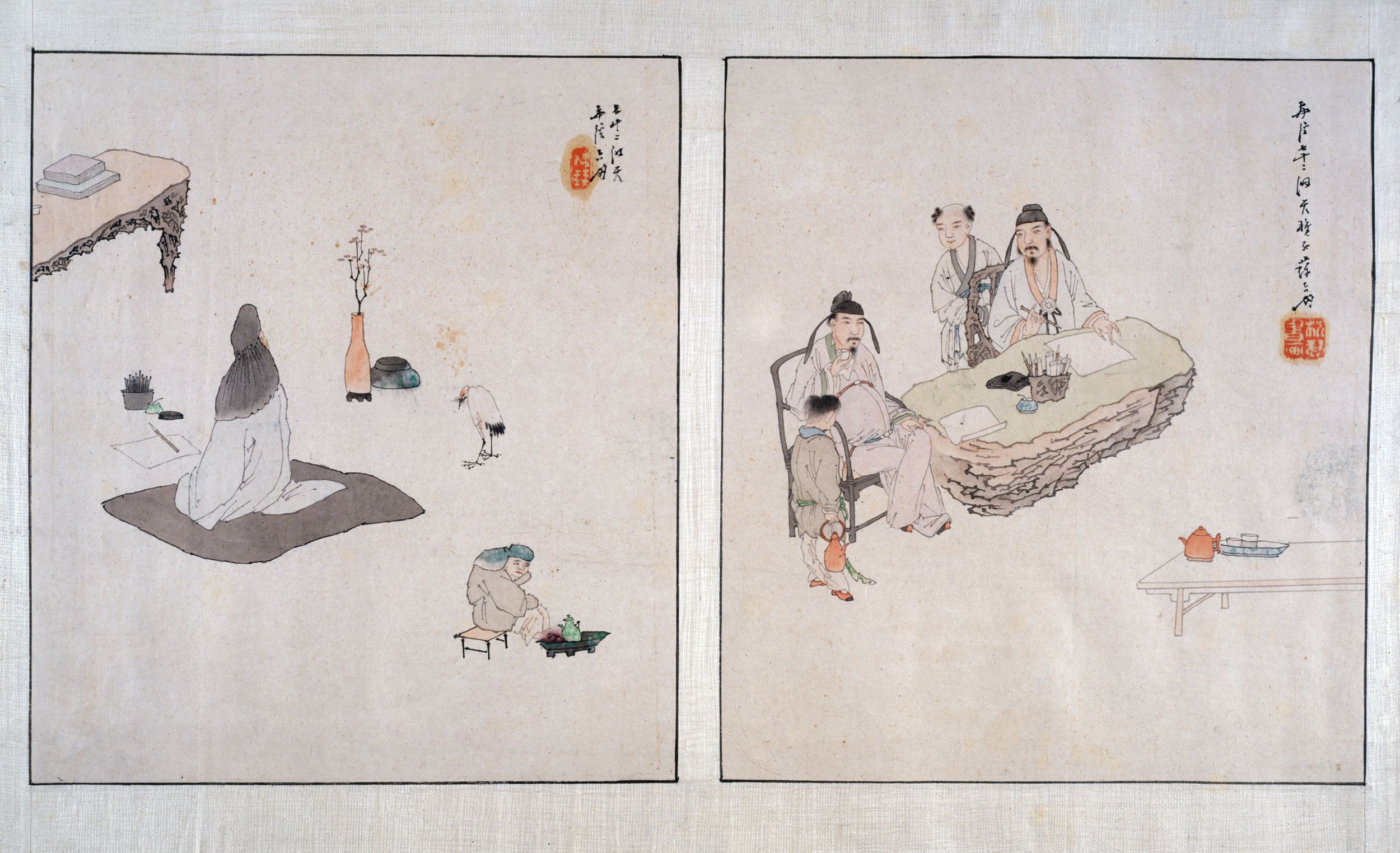 Liupeng Su, Personnages