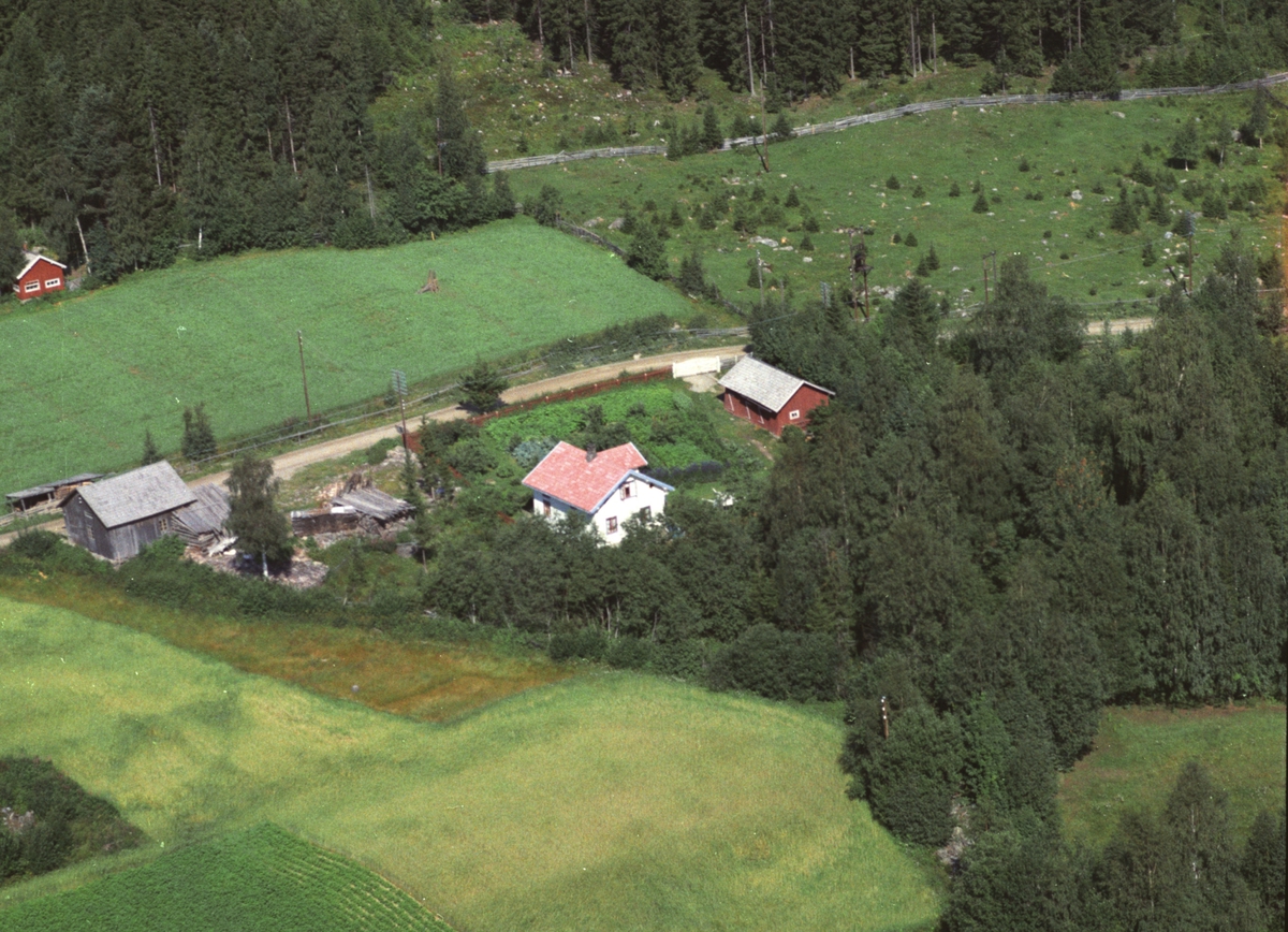 Anno Domkirkeodden, Flyfoto av Syestuen, Næroset, Ringsaker.