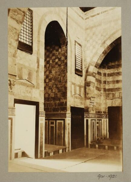 K.A.C. Creswell, Southwest iwan of the mosque of Jawhar al-Lala, Cairo
