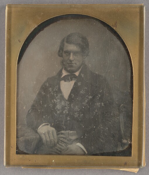 Unknown, [Portrait of a Seated Man with Chin Beard]