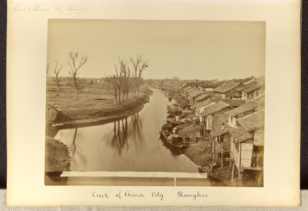 Unknown, Creek of Chinese City, Shanghai
