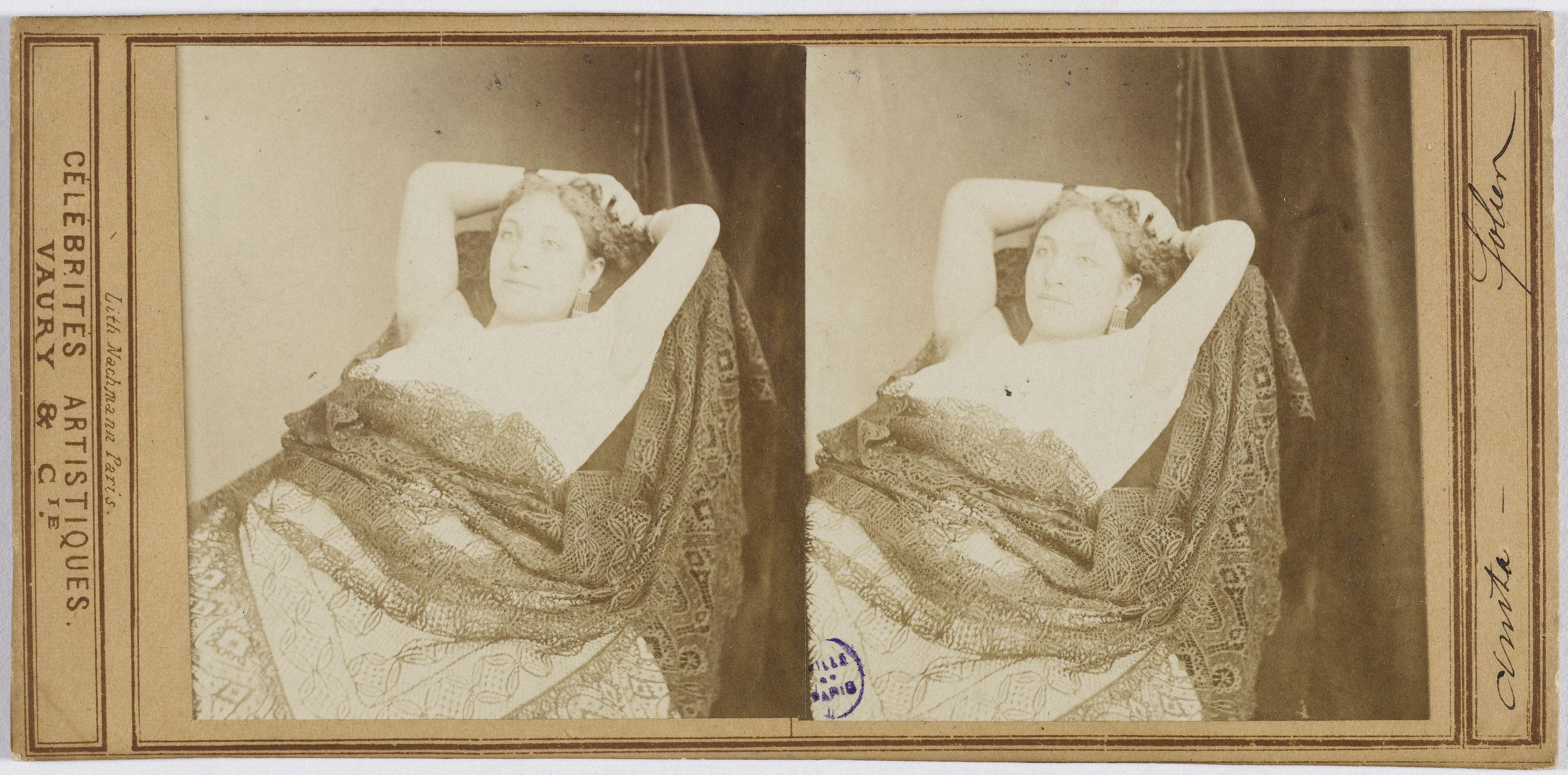 Vaury et Cie, Portrait d'Anita, actrice aux Folies