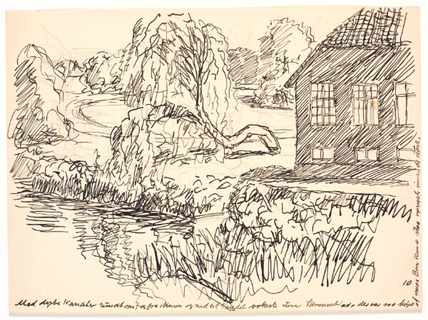 Fritz Syberg, Med dybe Kanaler rundt om...