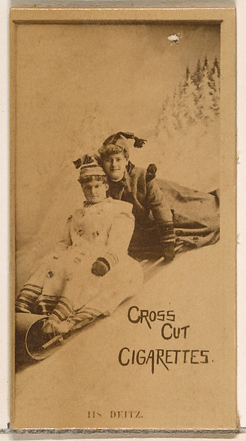 W. Duke, Sons & Co., Card Number 118, Deitz, from the Actors and Actresses series (N145-2) issued by Duke Sons & Co. to promote Cross Cut Cigarettes