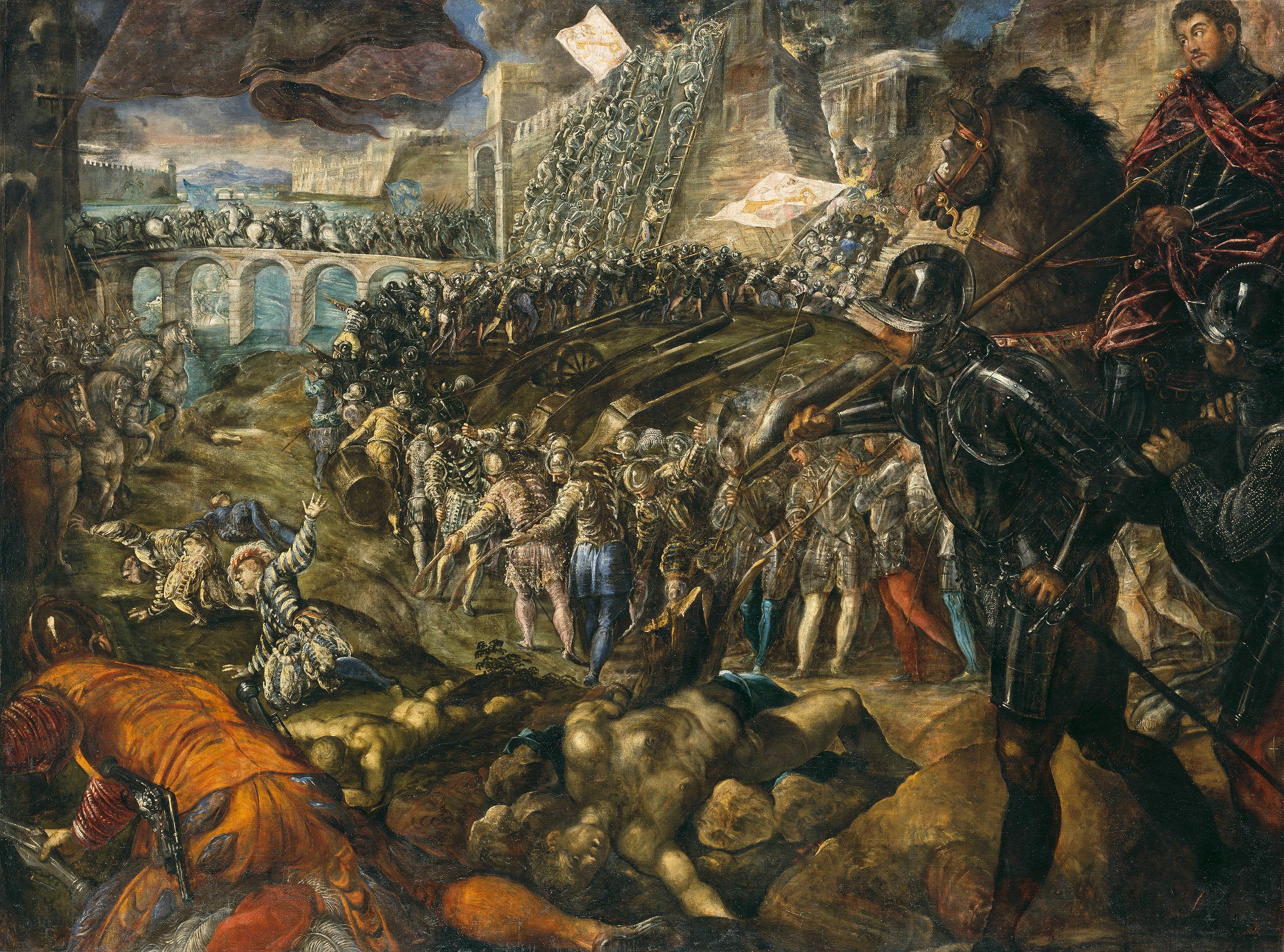 Jacopo Tintoretto, The Capture of Parma by Federico II