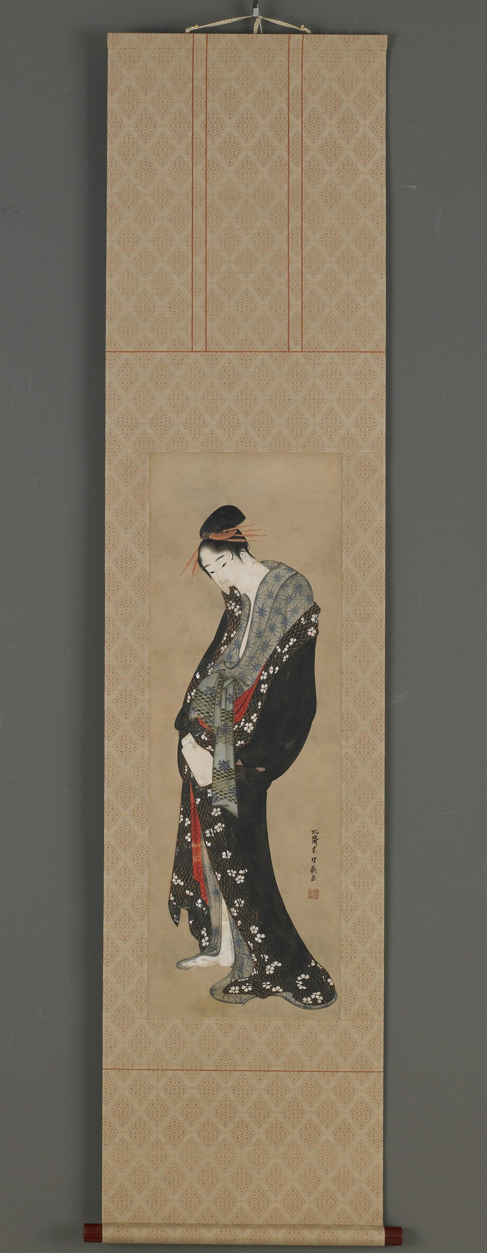Katsushika Hokusai, Courtesan