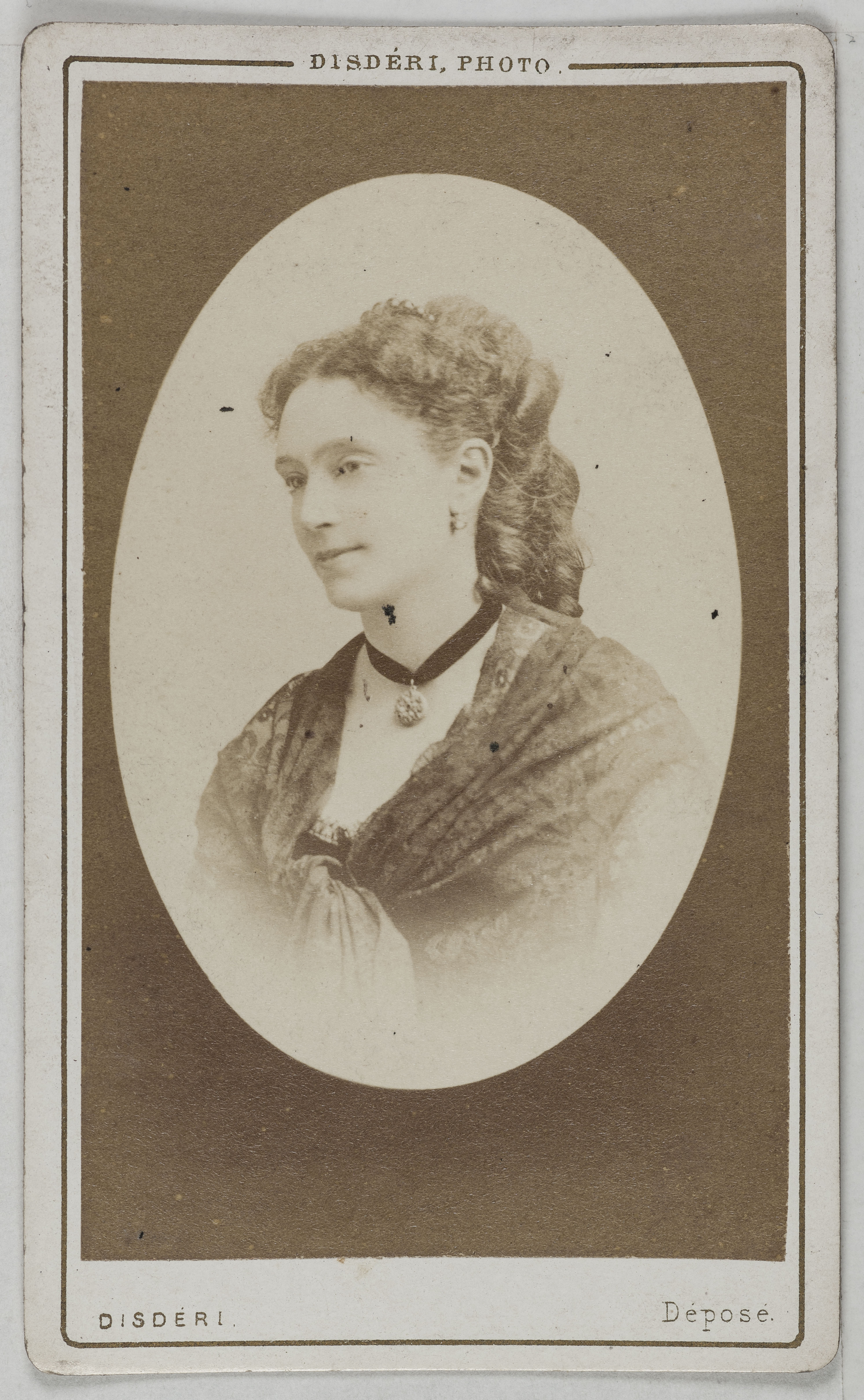 André-Adolphe-Eugène Disdéri, Portrait de Juliani (actrice au théâtre du Châtelet et des Variétés)