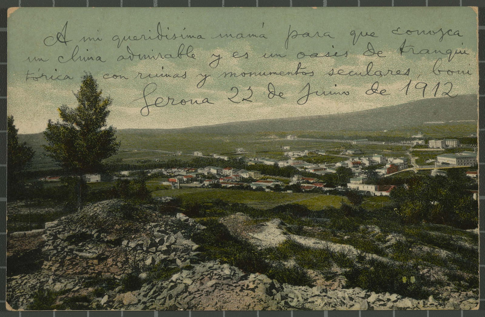 Desconegut, General view of Gerona