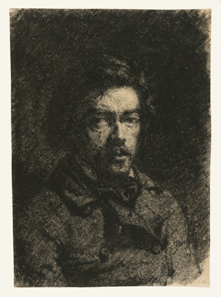 François Bonvin, Self-Portrait