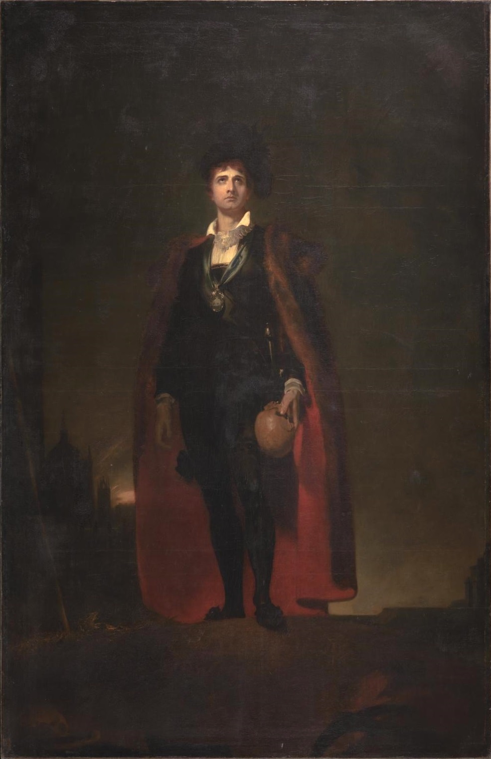 Thomas Lawrence, John Philip Kemble as Hamlet