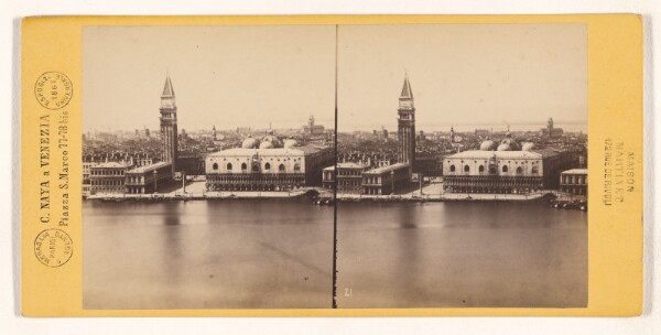 Carlo Naya, [Panorama verzo il Molo, Venezia]
