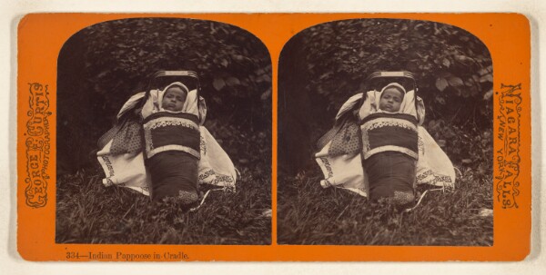 George E. Curtis, [Native American Baby in a Cradle]