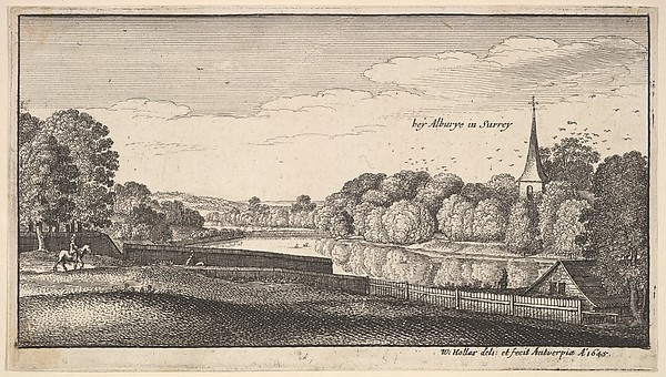 Wenceslaus Hollar, View Near Albury