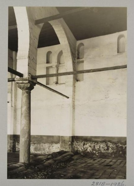K.A.C. Creswell, The back wall of the qibla iwan in the mosque of Amr ibn al-As, Cairo