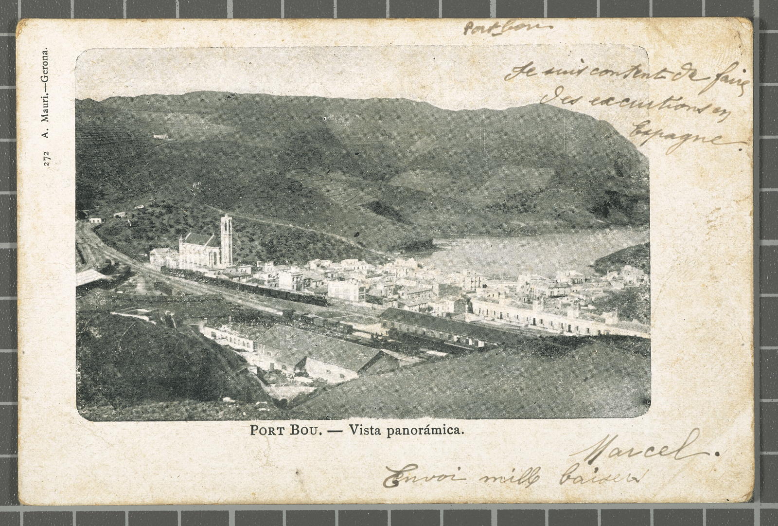 Amadeu Mauri Aulet, Port Bou.- Panoramic view.